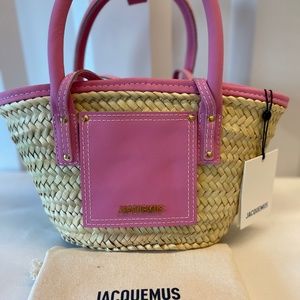 Brand new Jacquemus Mini Beach Basket